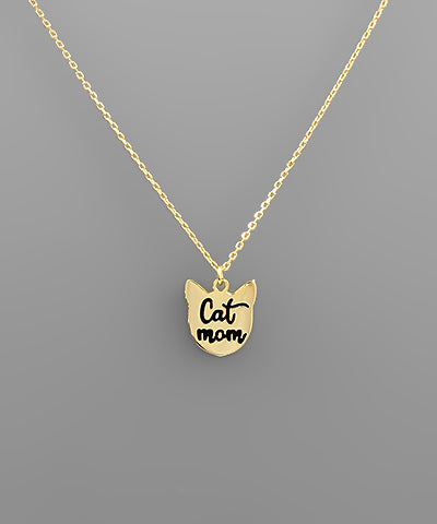 Cat Mom Necklace