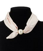 Pearl Magnetic Scarf Necklace