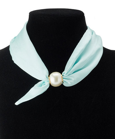 Pearl Magnetic Scarf Necklace