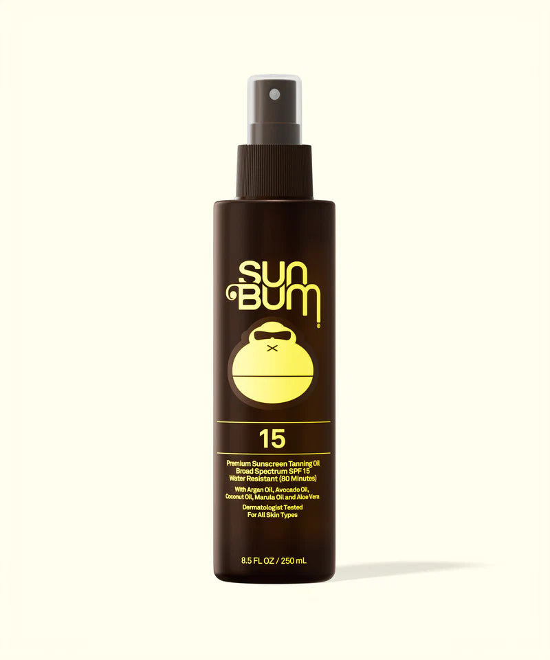 SPF 15 Sunscreen Tanning Oil