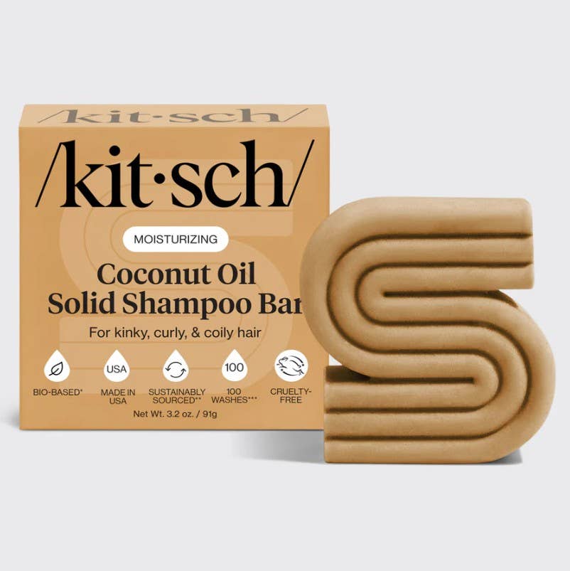 KITSCH - Coconut Oil Shampoo Bar for Dry Damaged Hair