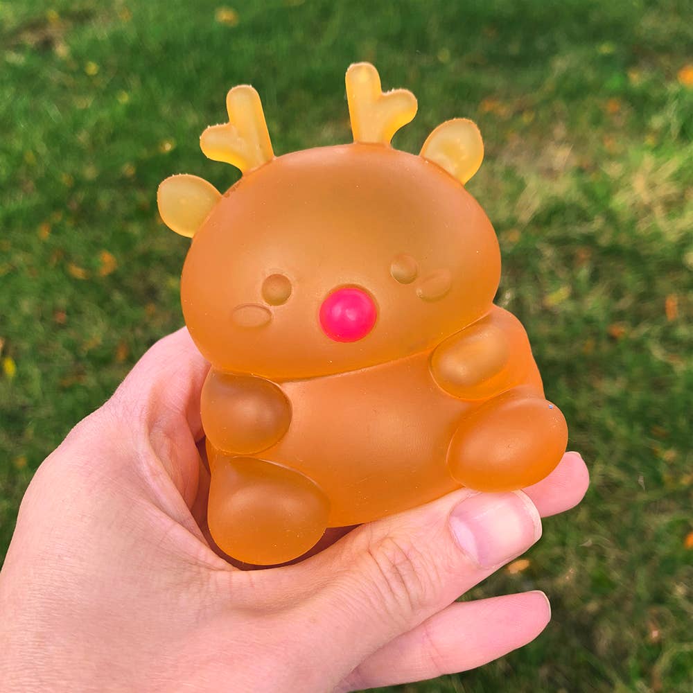 Top Trenz Inc - Super Duper Sugar Squisher - Reindeer Colors asst