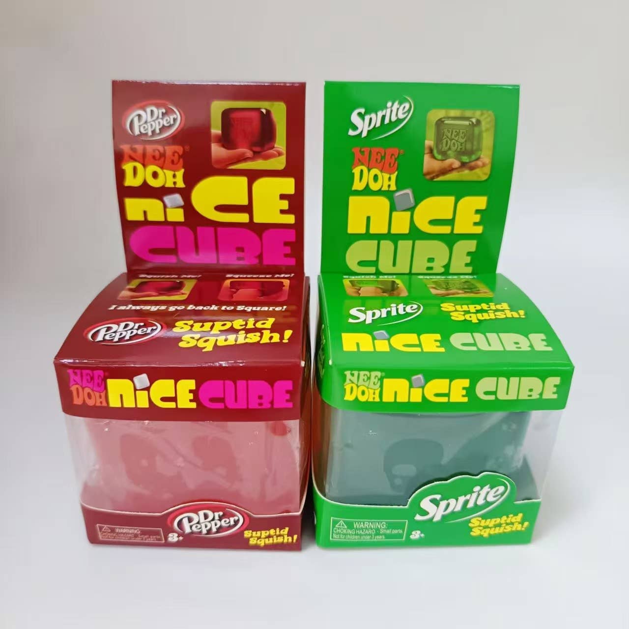 Eagle Crest Industries Inc. - Nice Cube Soda Themed TPR Squishy Ice Cube Fidget Toy