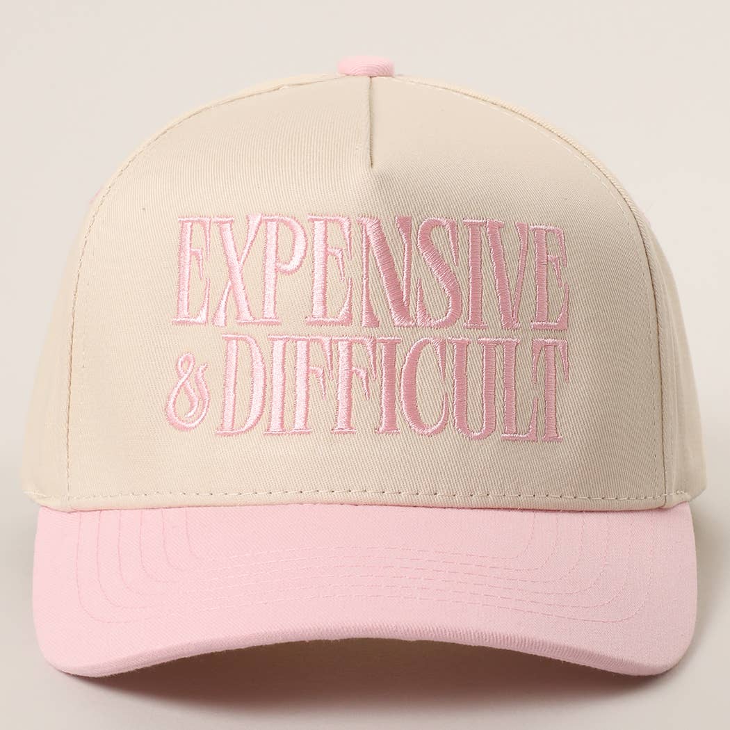 Fashion City - EXPENSIVE and DIFFICULT Embroidered Trucker Hat