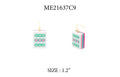 What's Hot - Mahjong Tile Acrylic 1.25" Earring