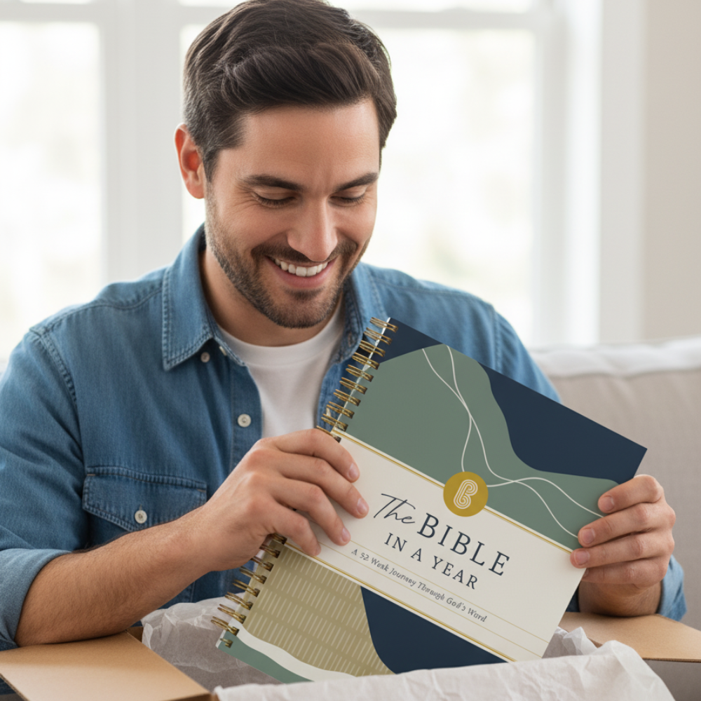 Spiral Bible - The Bible In A Year: A 52-Week Journey Through God's Word