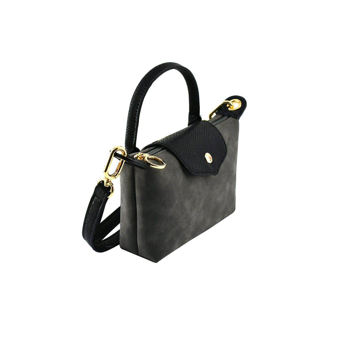 MiMi Wholesale - SU781 Faux Suede Mini Crossbody Bag