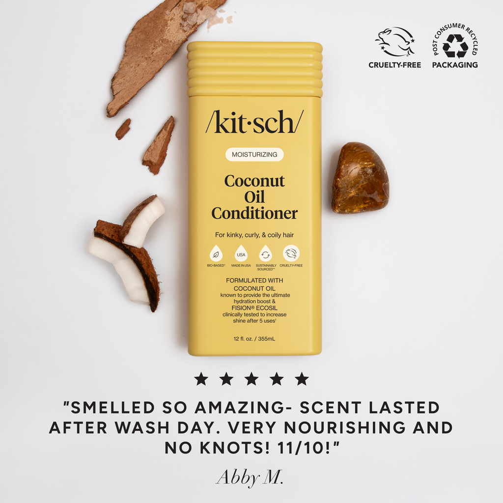KITSCH - Moisturizing Coconut Oil Shampoo & Conditioner Combo