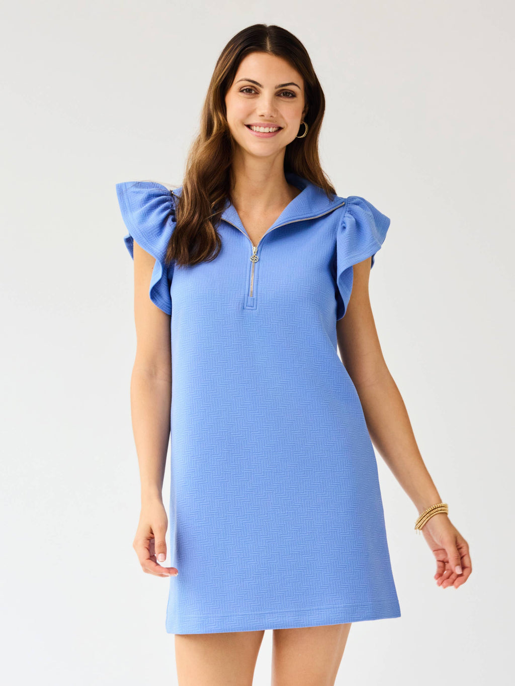 Mary Square - Paige Dress | Blue