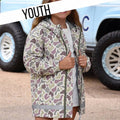 Girlie Girl Originals -Camo Youth LuLu Mac Raincoat