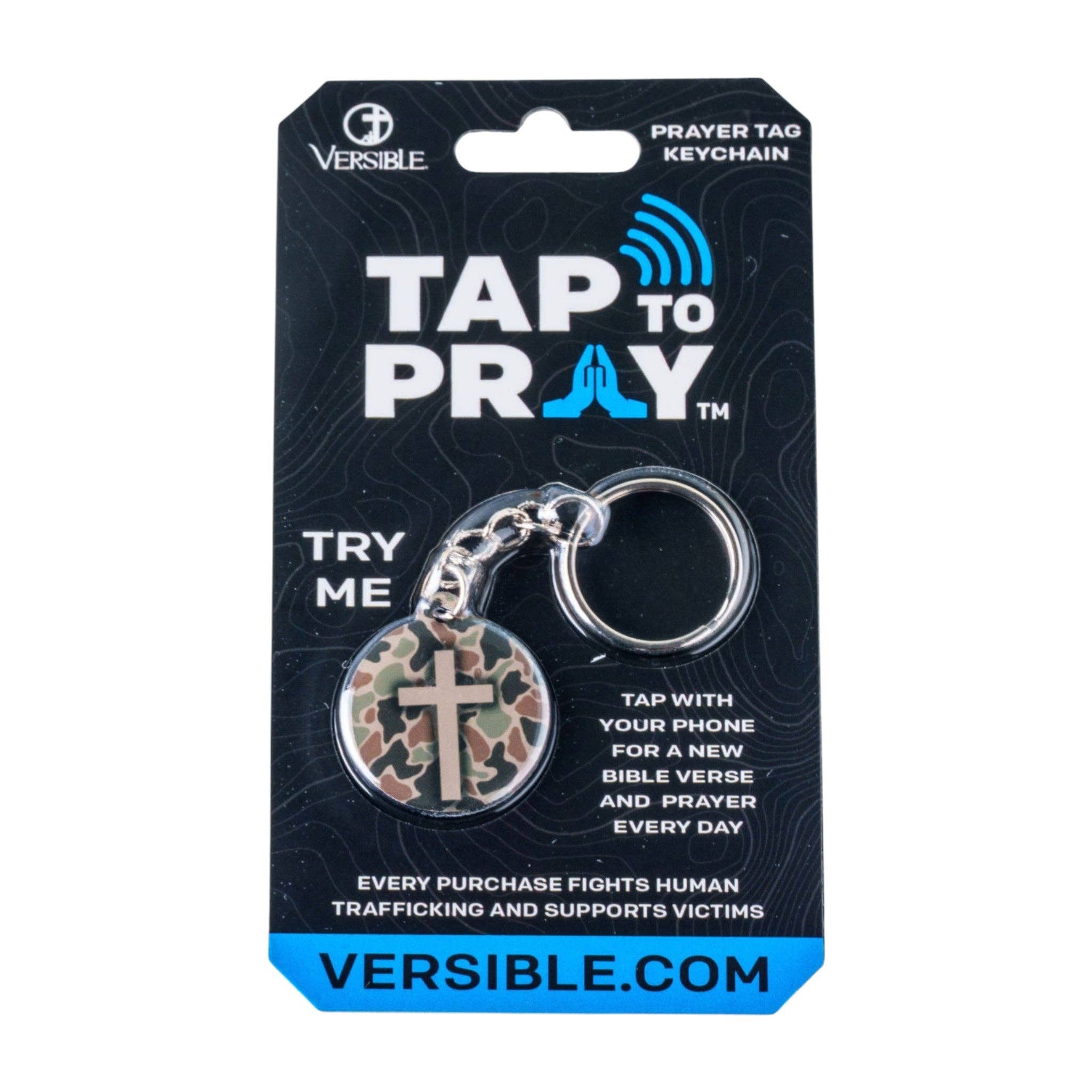 Versible - Tap To Pray™ - Prayer Tag Keychains