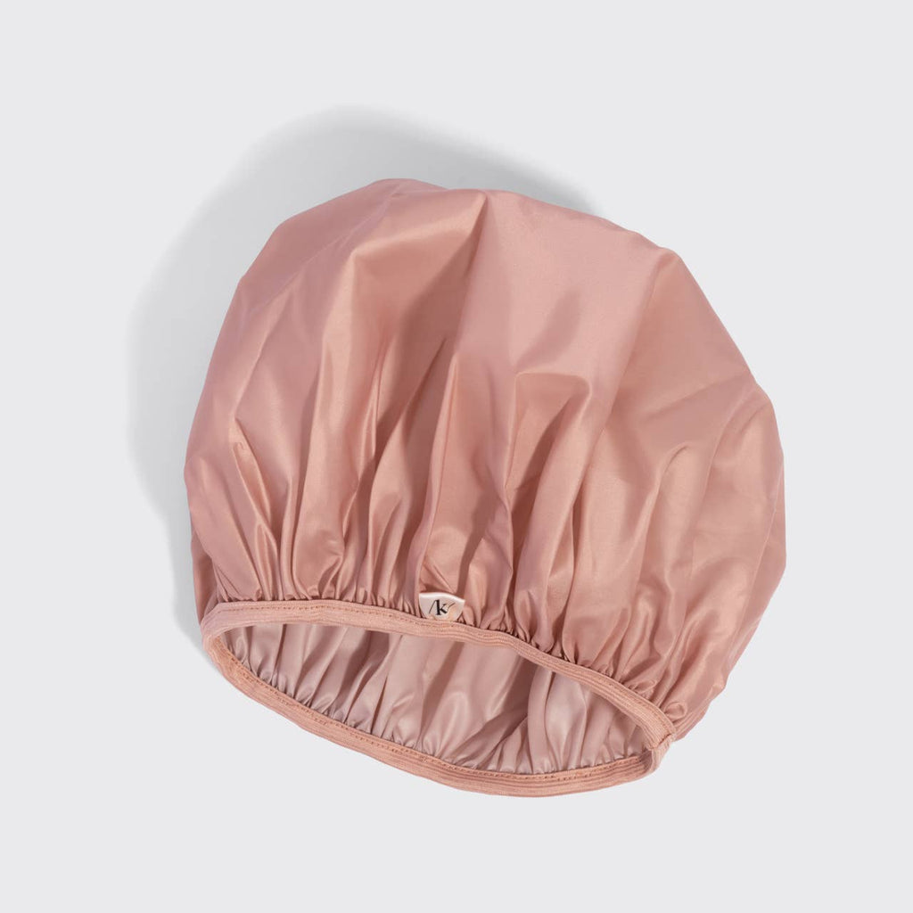 KITSCH - Kitsch Shower Cap 2pc Set - Terracotta & Brown