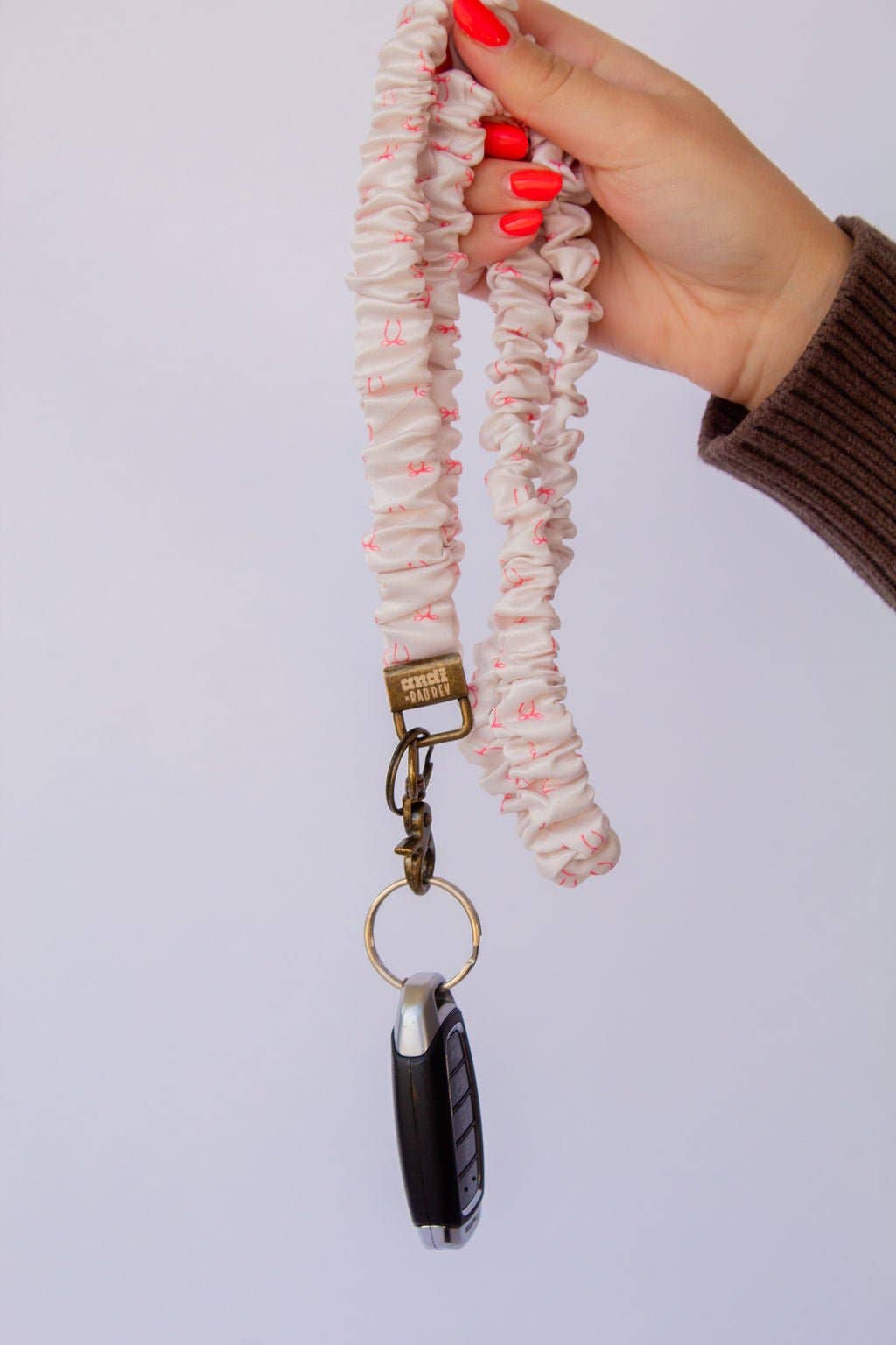 Rad Rev Pink Bows Lanyard