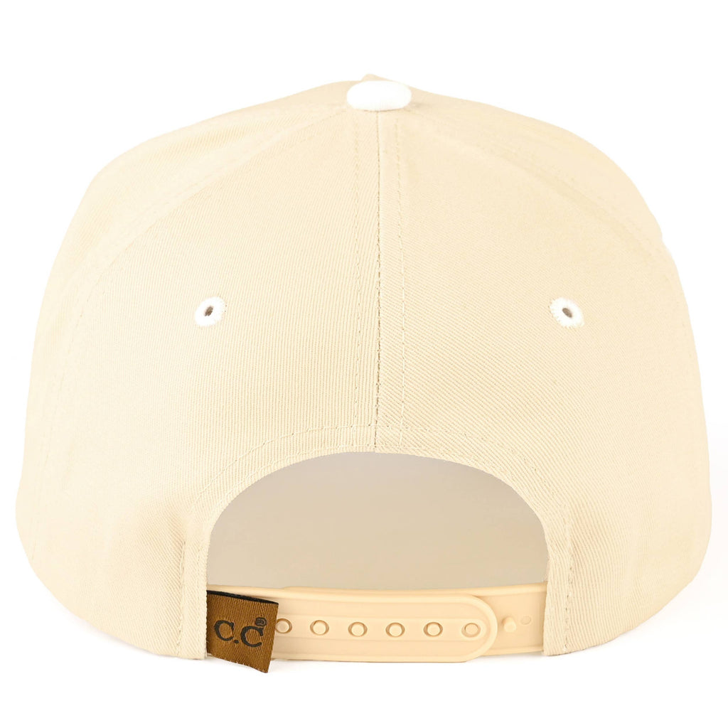 BRIDE Letter Embroidered Two Tone Trucker Cap