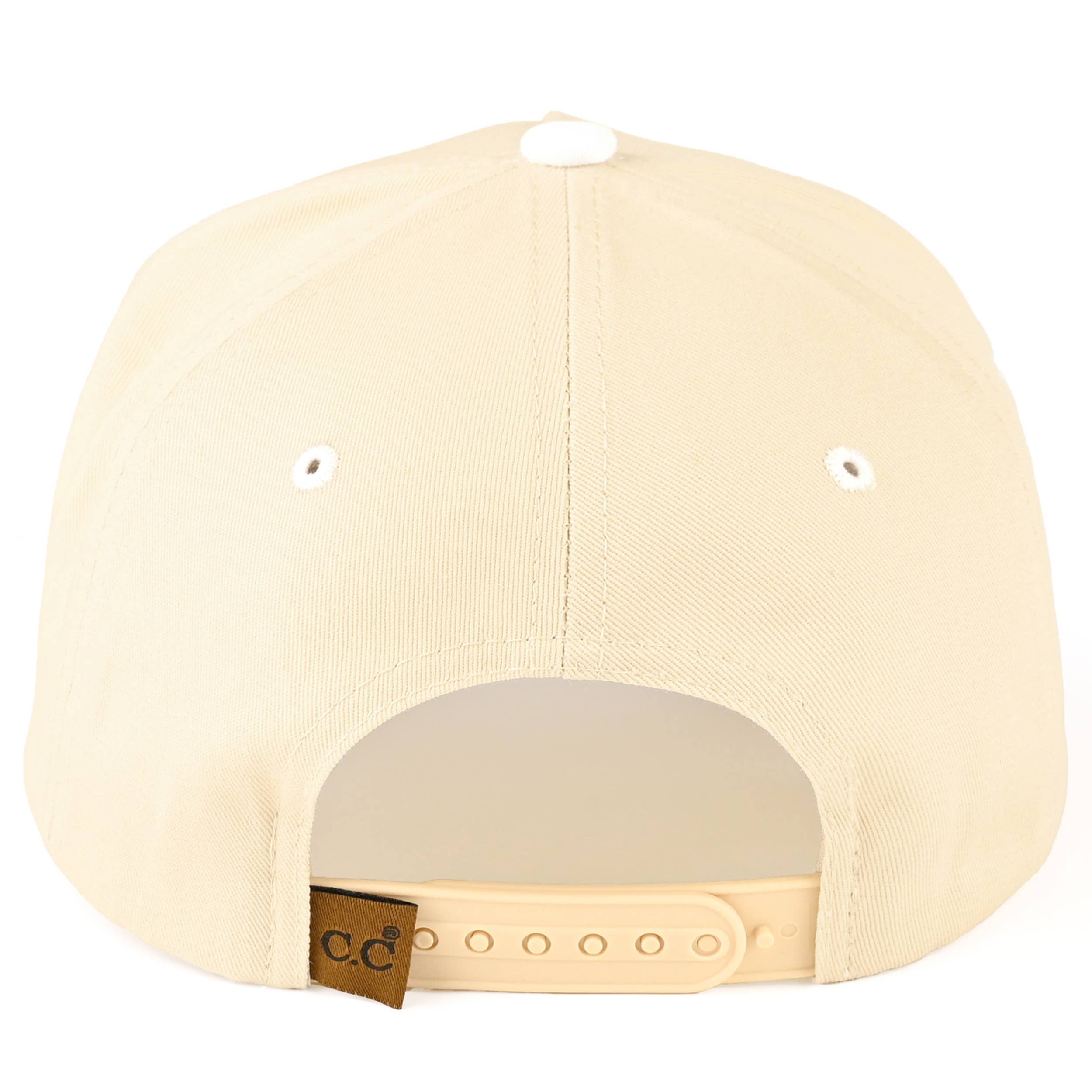 BRIDE Letter Embroidered Two Tone Trucker Cap