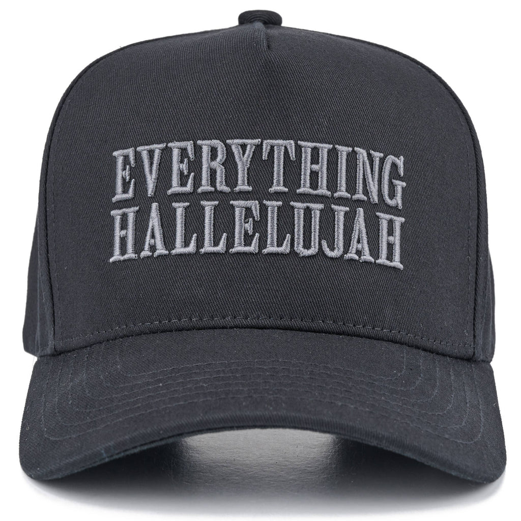 Hana - C.C EVERYTHING HALLELUJAH Letter Two Tone Trucker Cap