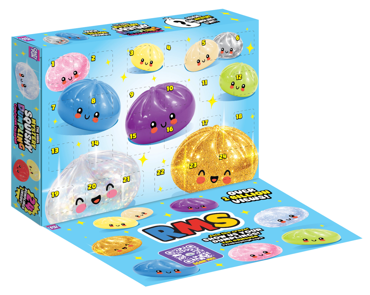 Showcase - Crazy Fun RMS Dumpling Advent Squishy Calendar (24pc)