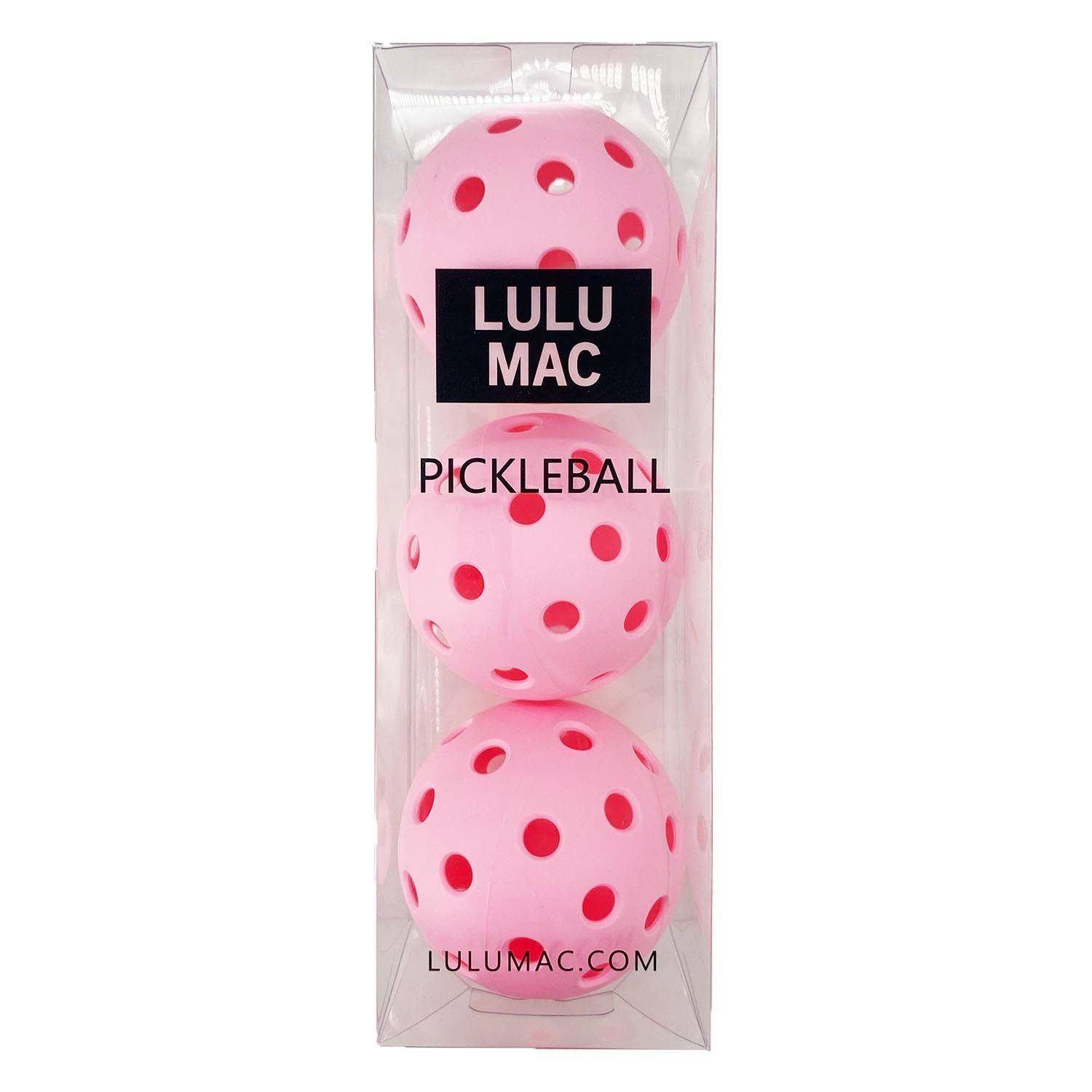 Lulu Mac Pink Pickleball Balls
