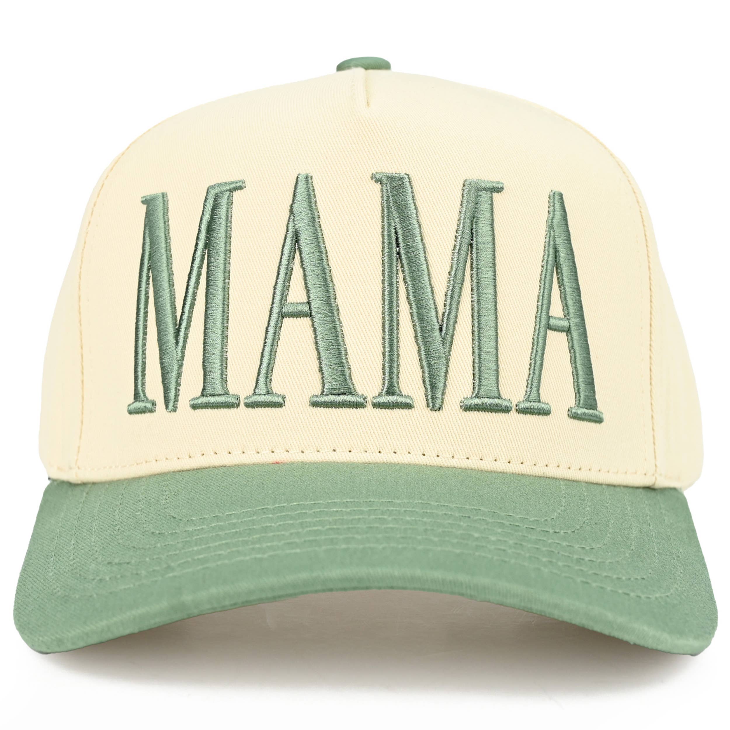 MAMA Letter embroidered Snapback Trucker Hat