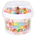 Dope Slimes - Confetti Capybara - Ice Cream Textured Slime