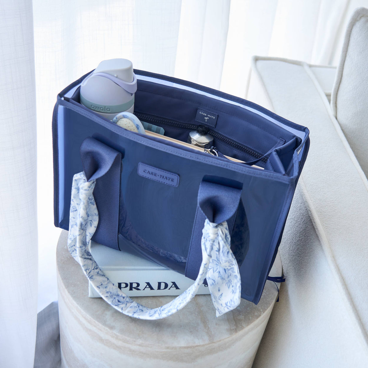 Case-Mate - Case-Mate Tote Organizer Insert - Oxford Navy (Medium Size)