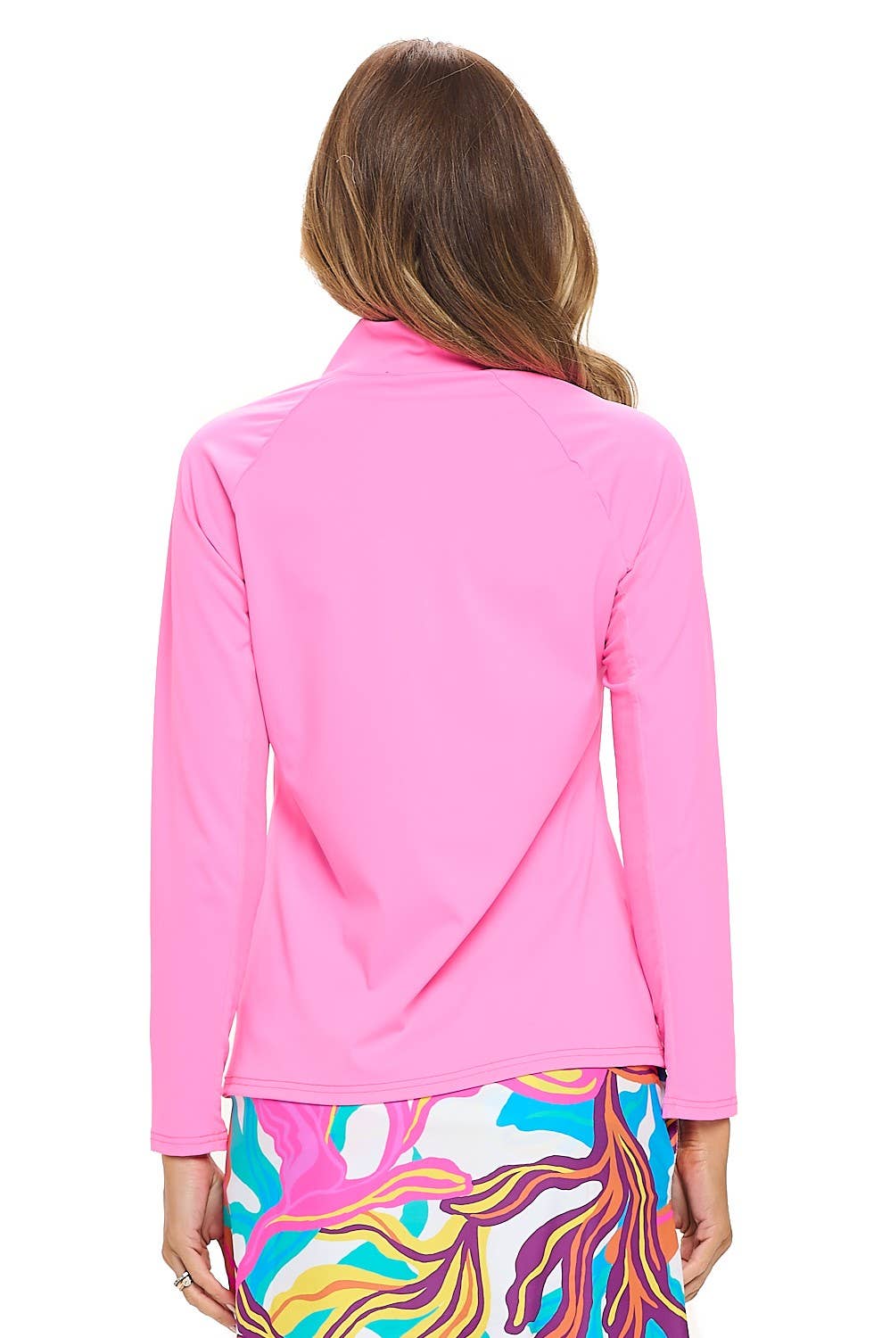 ARYEH - Tera Quarter-Zip Top with Underarm Mesh