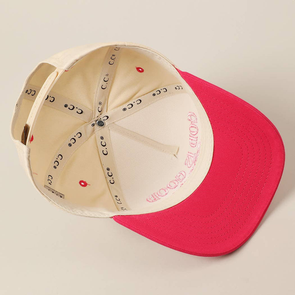 Fashion City - God Is Good All The Time Embroidery Trucker Hat