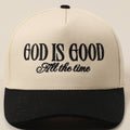 Fashion City - God Is Good All The Time Embroidery Trucker Hat