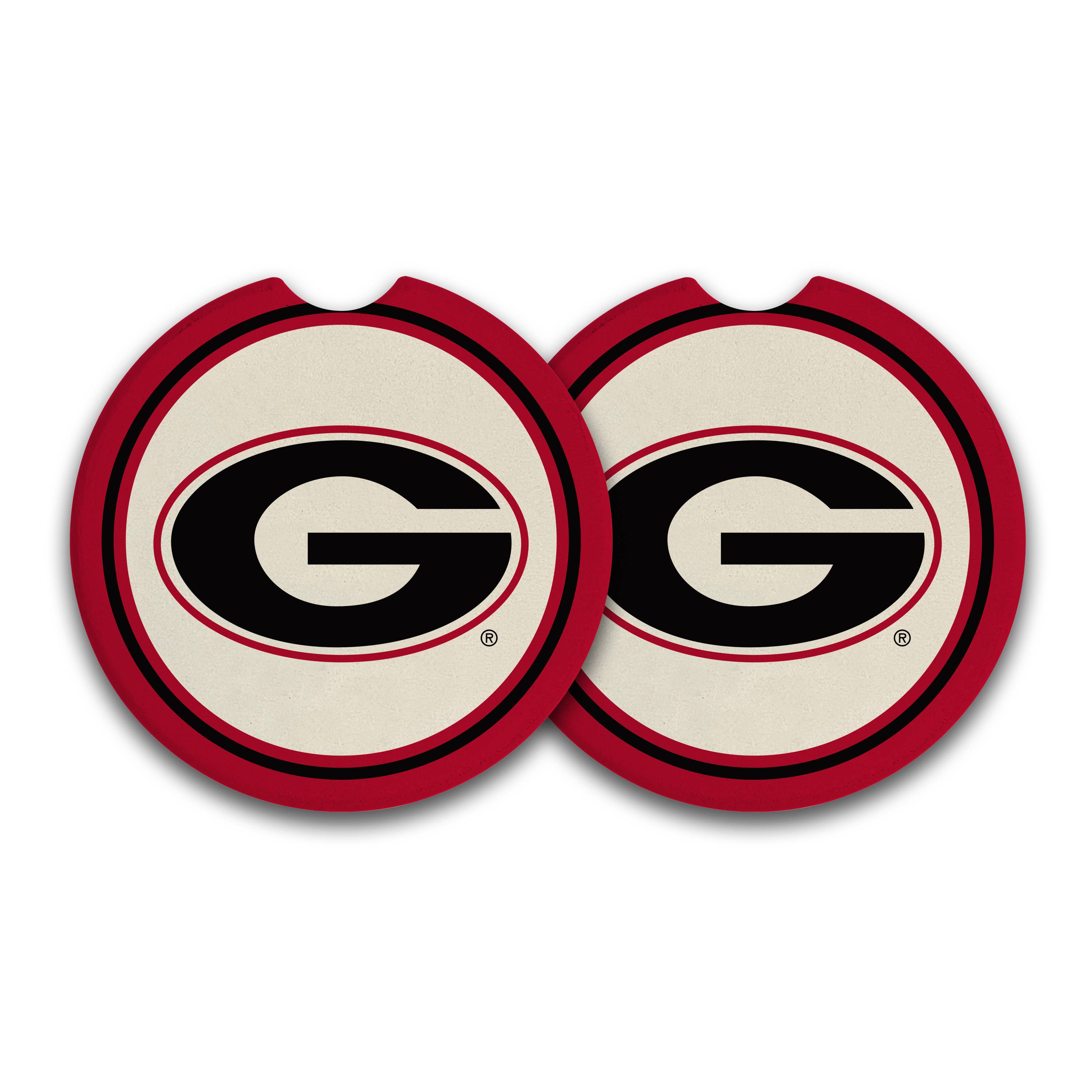 MAGNOLIA LANE - UGA Car Coasters Pack of 2