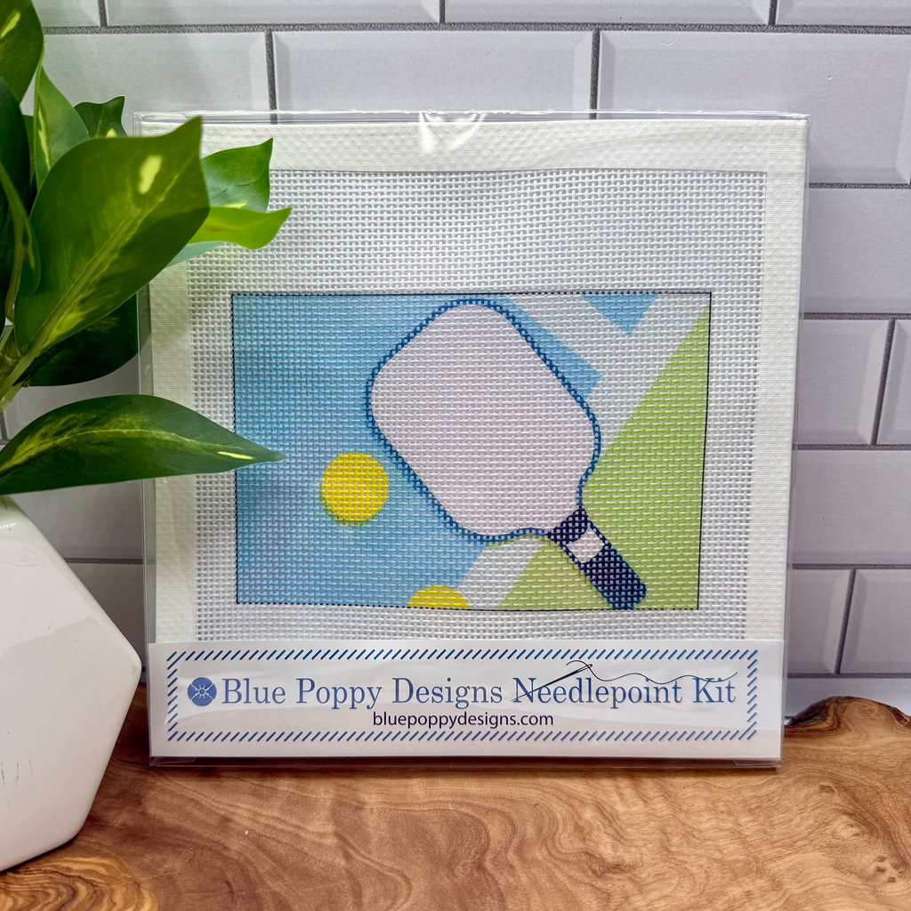 Pickleball Needlepoint Kit