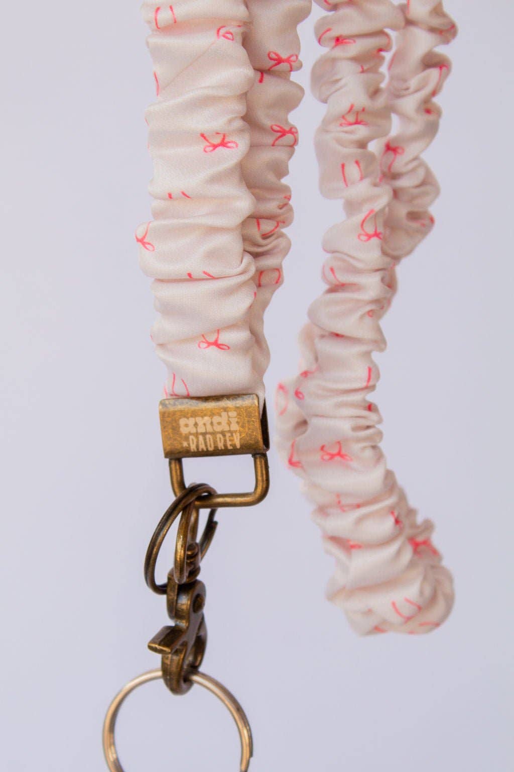 Rad Rev Pink Bows Lanyard