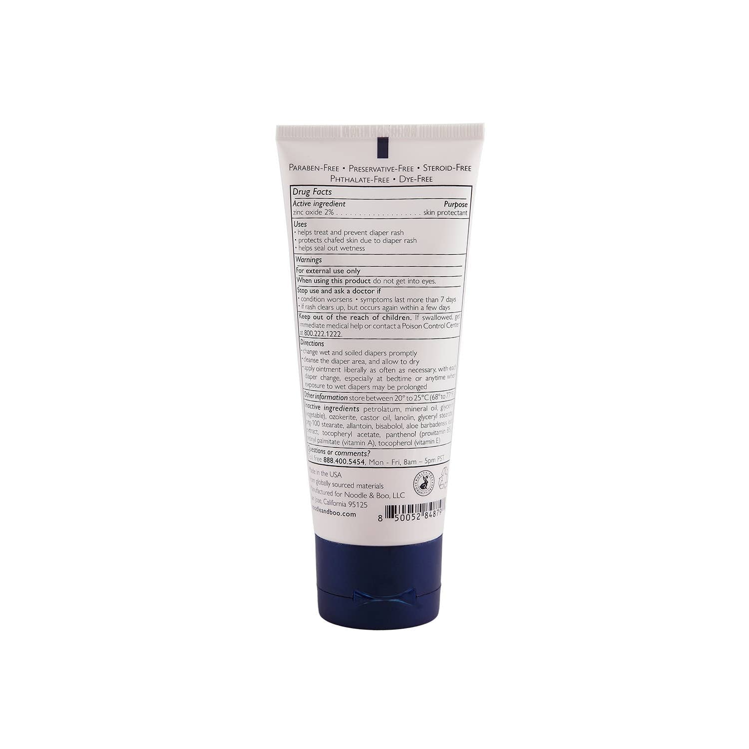Noodle & Boo, Inc. - The Best Diaper Rash Ointment, 3.4 oz