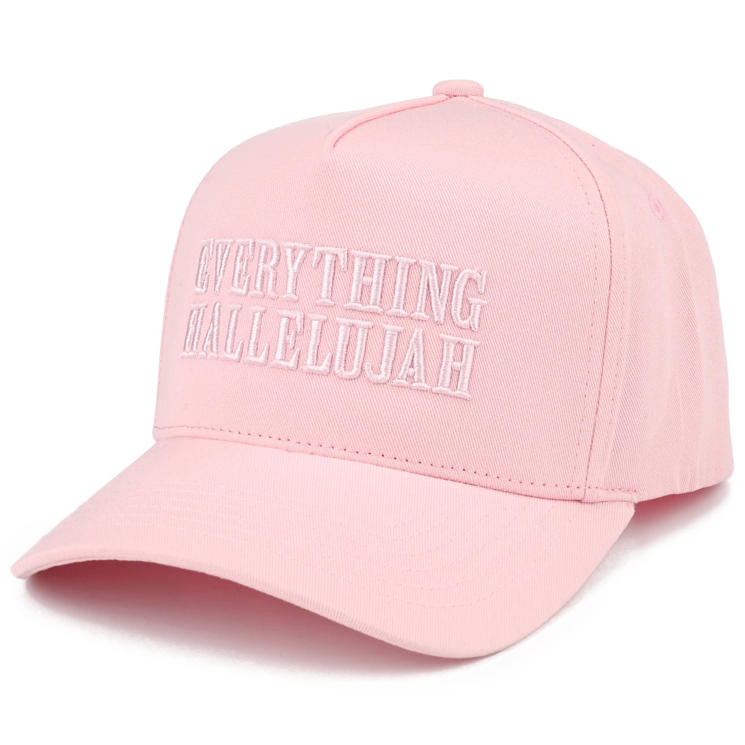 Hana - C.C EVERYTHING HALLELUJAH Letter Two Tone Trucker Cap