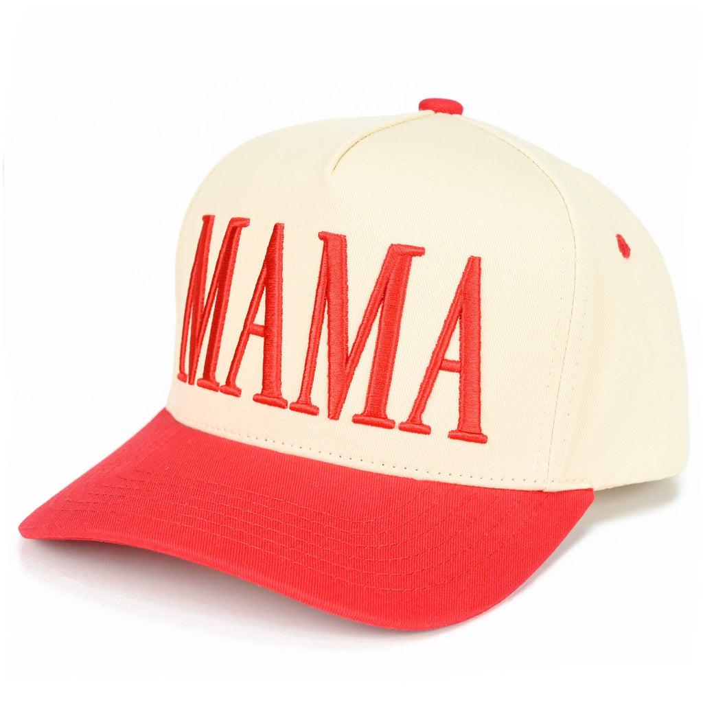 MAMA Letter embroidered Snapback Trucker Hat