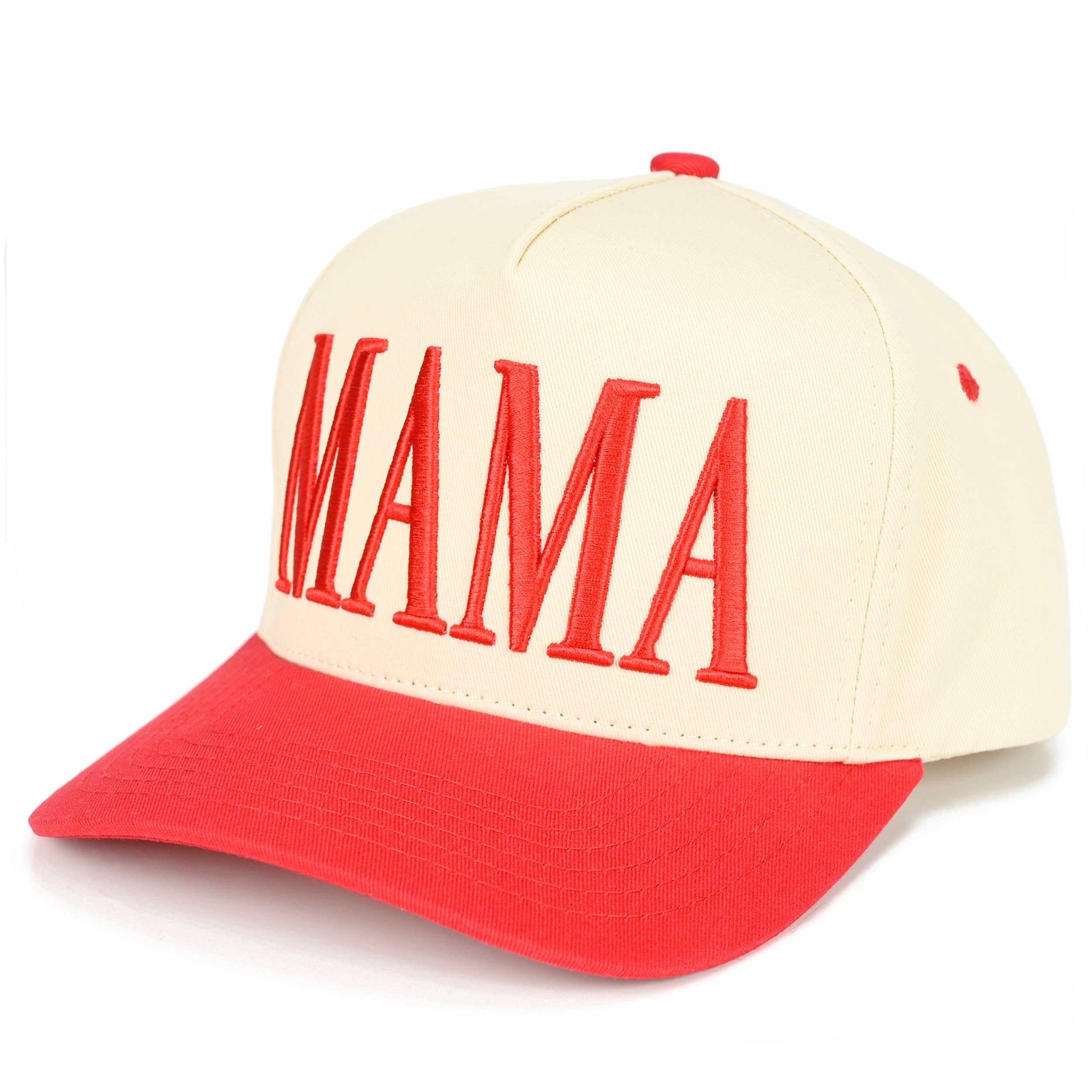 MAMA Letter embroidered Snapback Trucker Hat