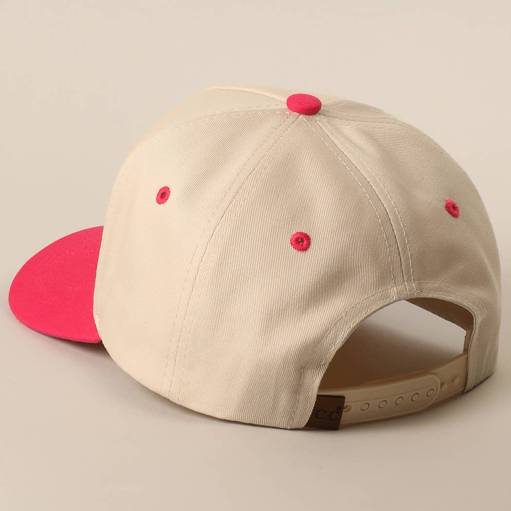 Fashion City - GO ASK YOUR DAD Embroidery Two-Tone Trucker Hat