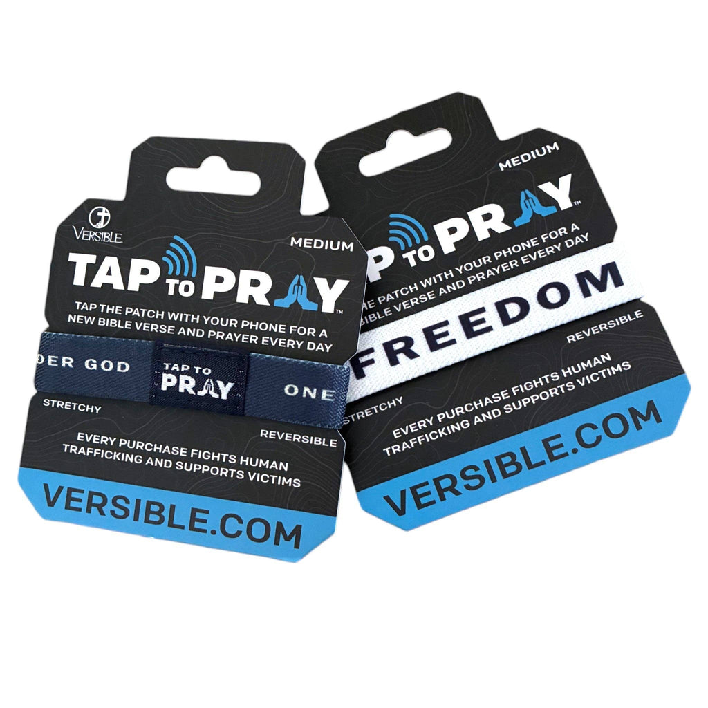 Versible - Tap To Pray® Wristband – Freedom