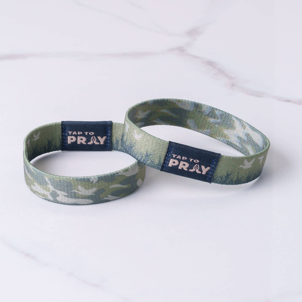 Versible - Tap To Pray™ Wristbands - Waterfowl Camo