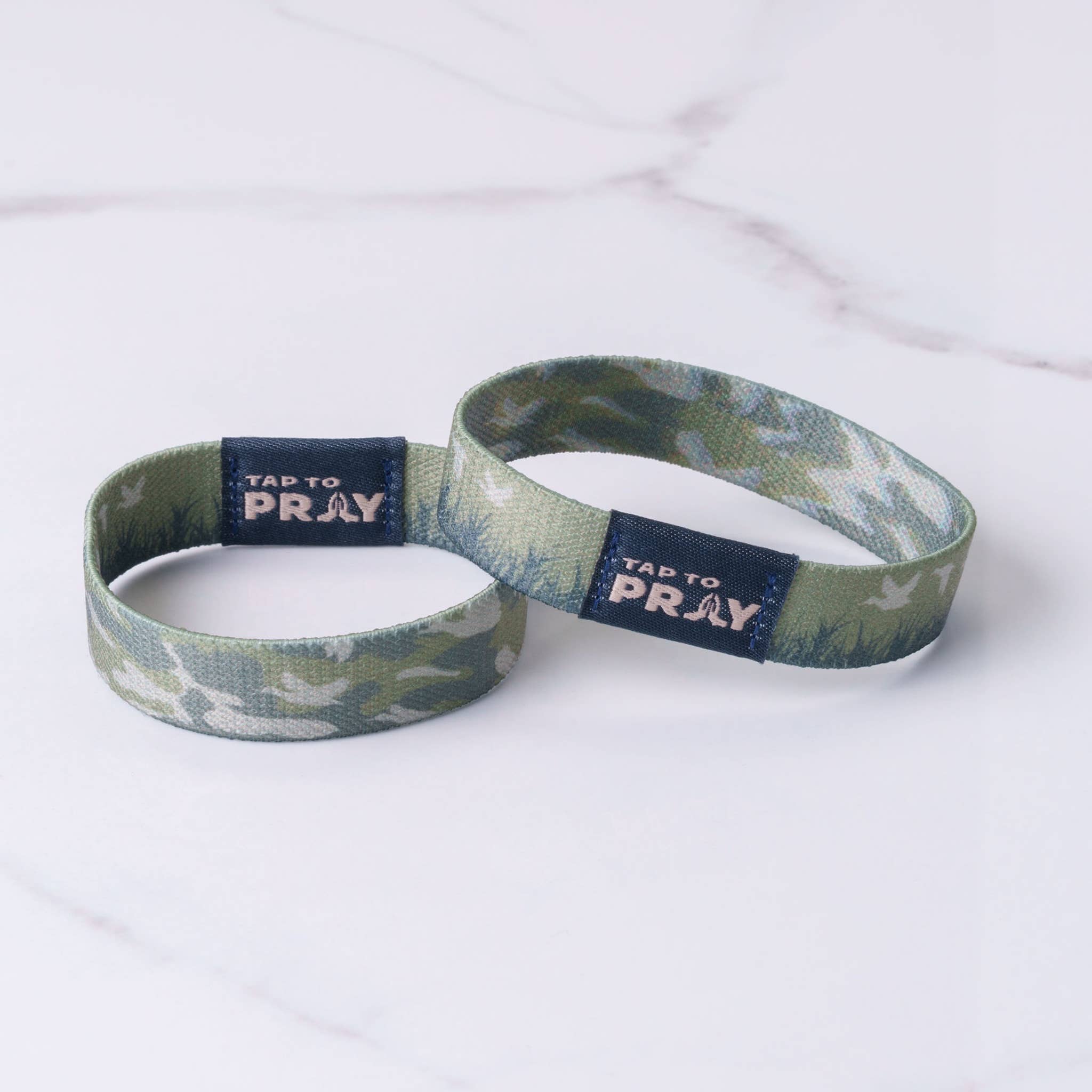 Versible - Tap To Pray™ Wristbands - Waterfowl Camo
