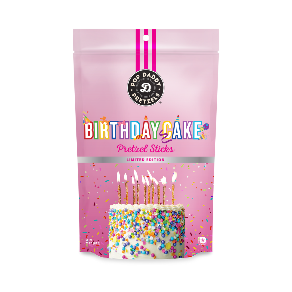Seasoned Pretzels - 7.5oz - Birthday Cake