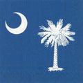 Paper Cocktail Napkin SC South Carolina State Flag20 count