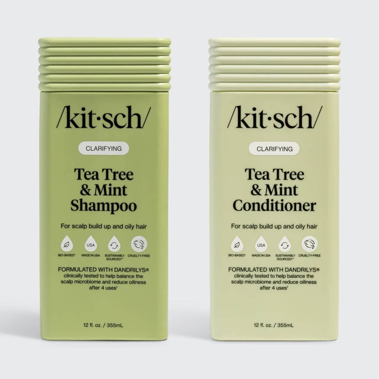 KITSCH - Clarifying Tea Tree & Mint Shampoo & Conditioner Combo