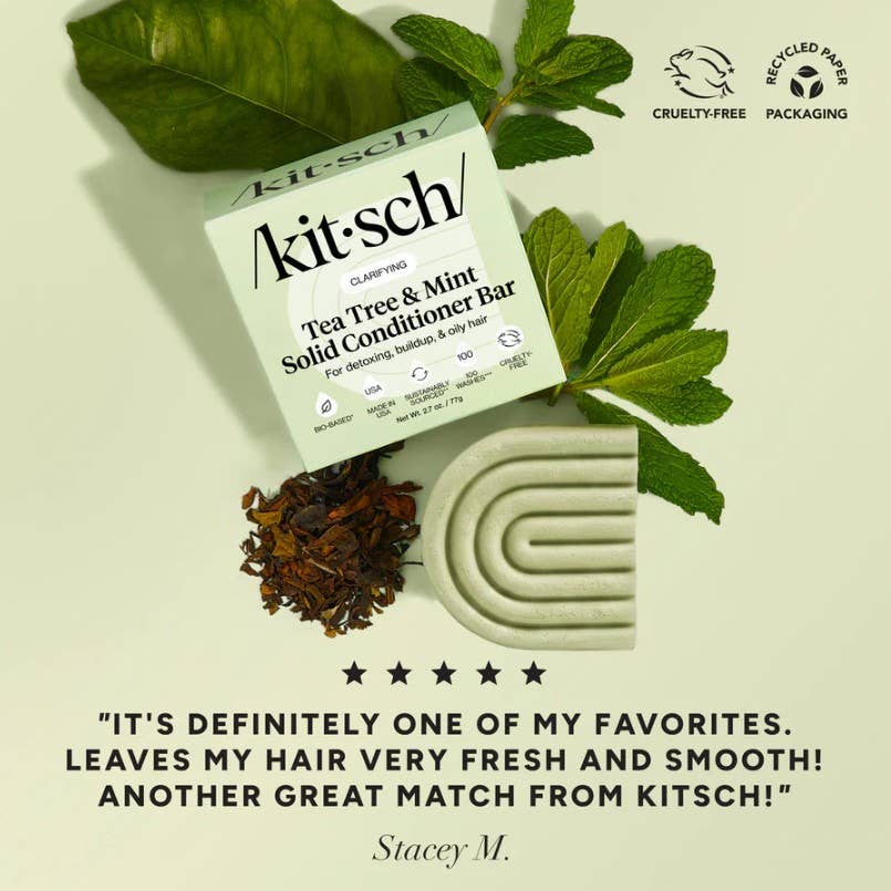 KITSCH - Tea Tree & Mint Clarifying Conditioner Bar