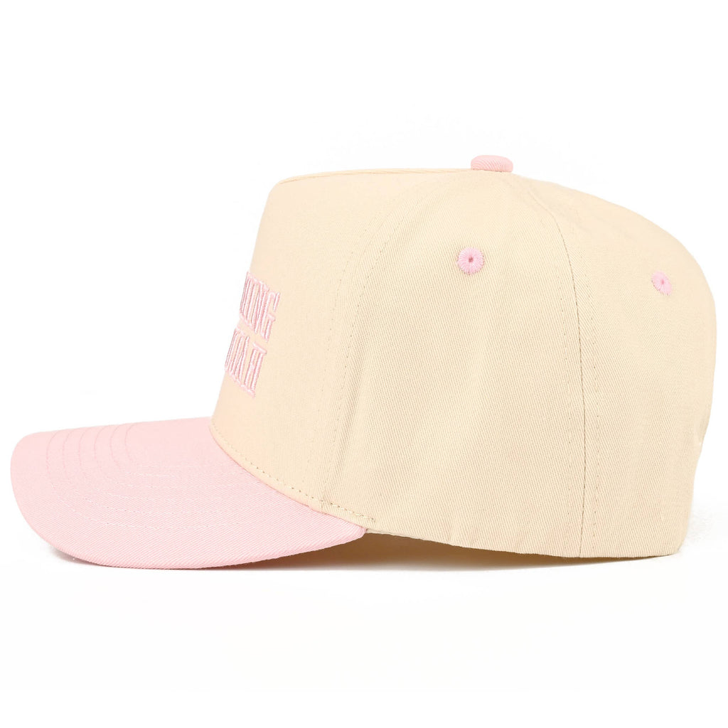 Hana - C.C EVERYTHING HALLELUJAH Letter Two Tone Trucker Cap