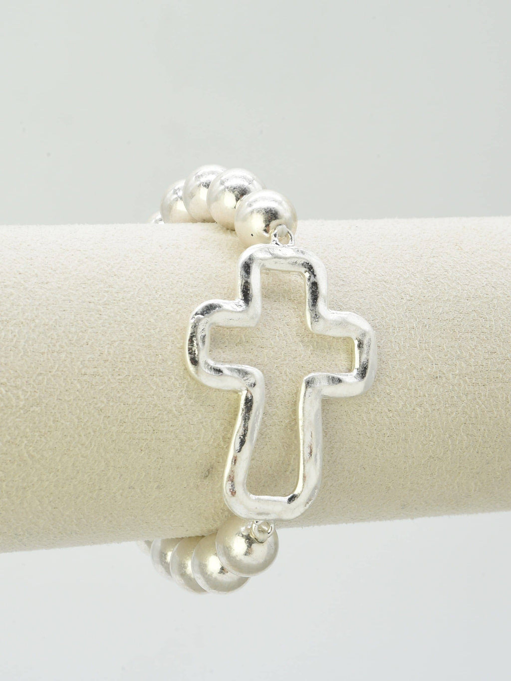 MiMi Wholesale - CB2373 Cross Stretch Bracelet