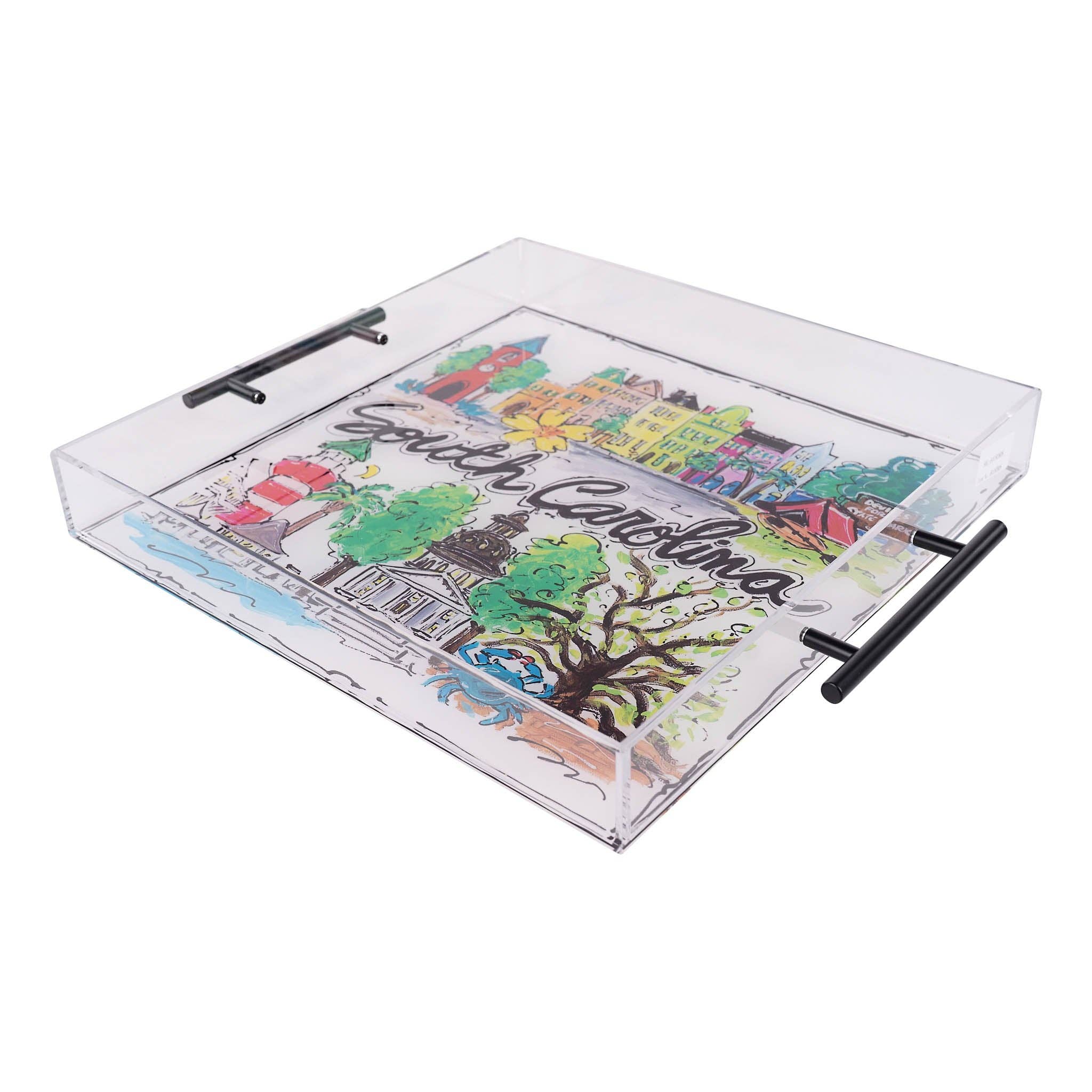Glory Haus - State of South Carolina Icon Acrylic Tray