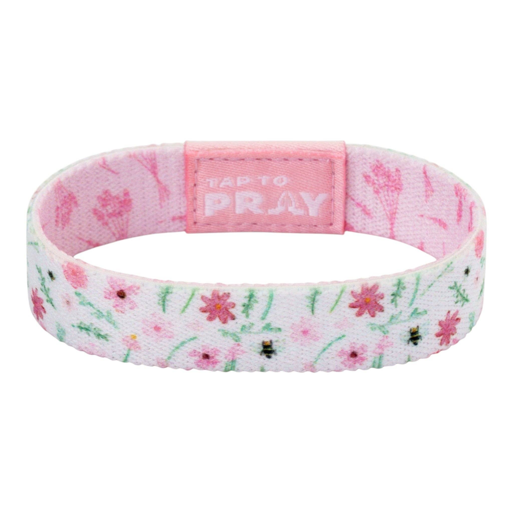 Versible - Tap To Pray® Wristband – Meadows - White