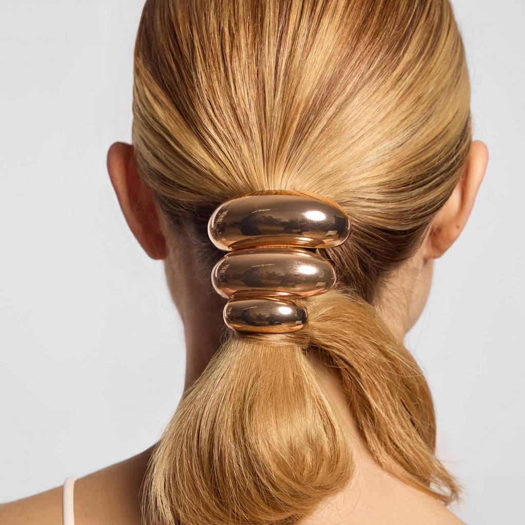 KITSCH - Gold Metal Cloud Cuff - Medium