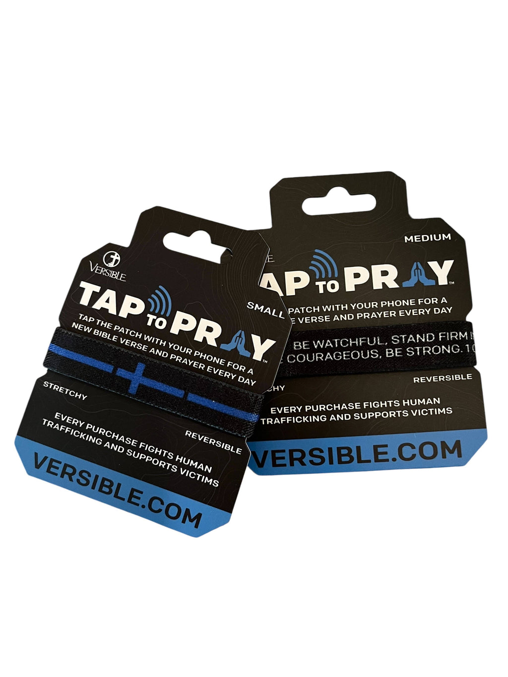 Versible - Tap To Pray™ Wristbands - First Responders Law Enforcement