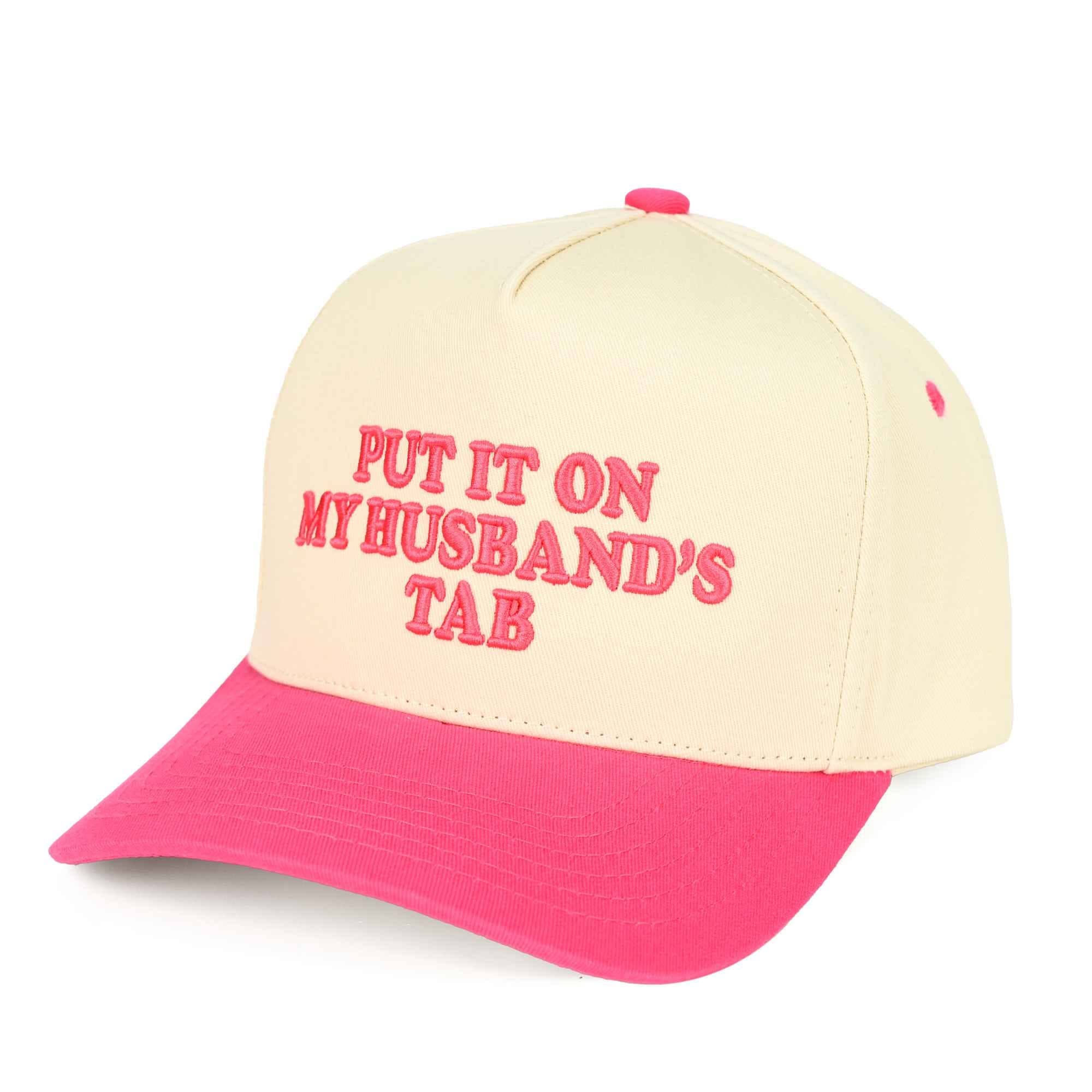 MiMi Wholesale - TCM0050 Puff Embroidered Put It On My Husband's Tab Trucker Hat